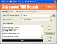 Advanced TAR Repair screenshot